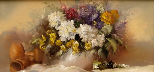 Bouquets Painting by Szechenyi Szidonia (8)